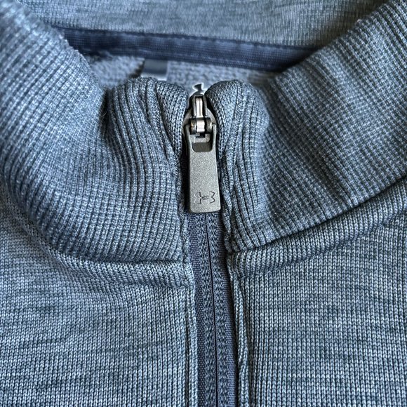 UNDER ARMOUR Men's Storm Cold Gear Fleece 1/4 Zip Pullover Sweatshirt Sweater - Picture 3 of 14